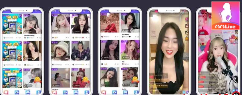 Idol livestream trên app MMLive