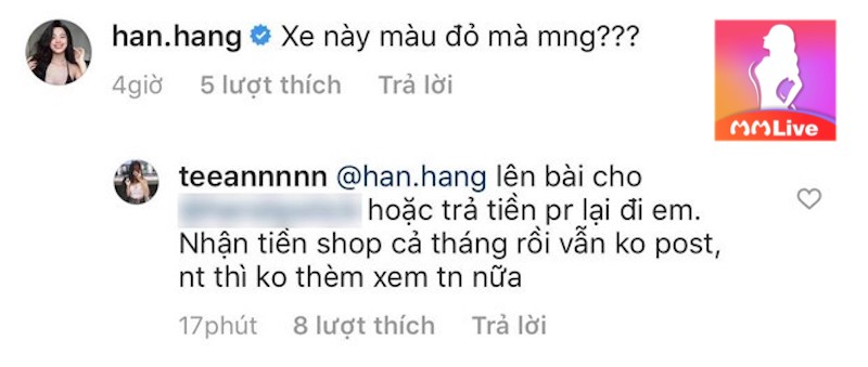 đòi trả tiền PR