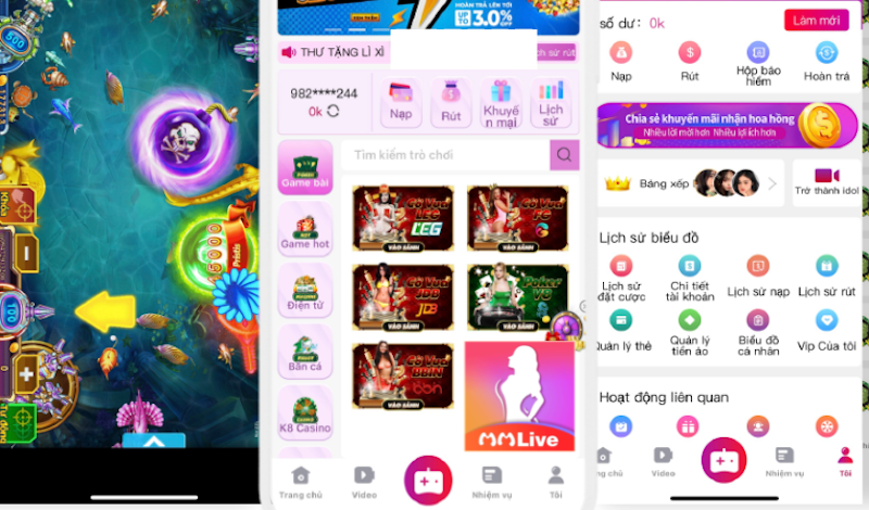 Sảnh cược chơi game