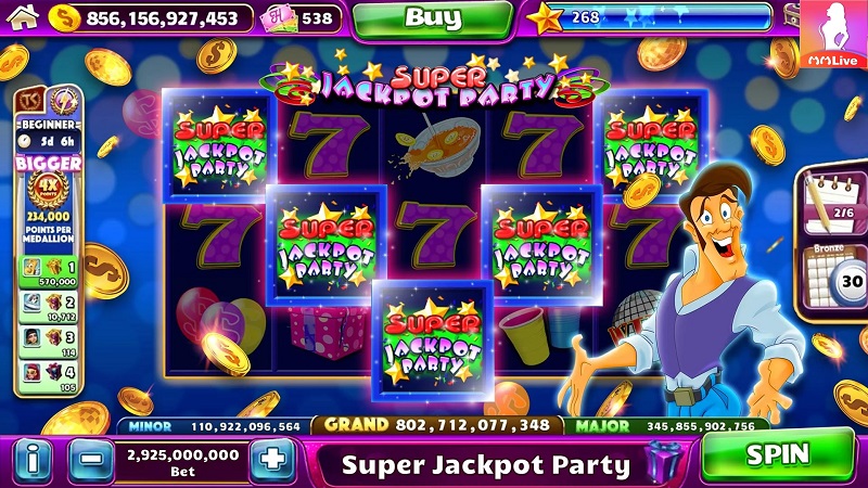 chơi game jackpot lần đầu tiên