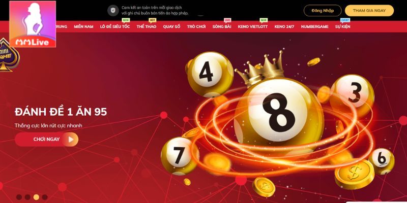 Game xổ số đổi thưởng
