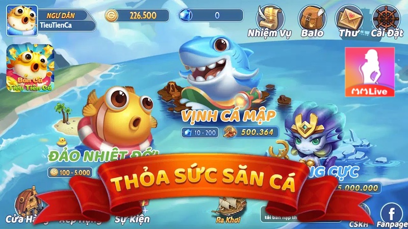 Game Tiểu Tiên Cá