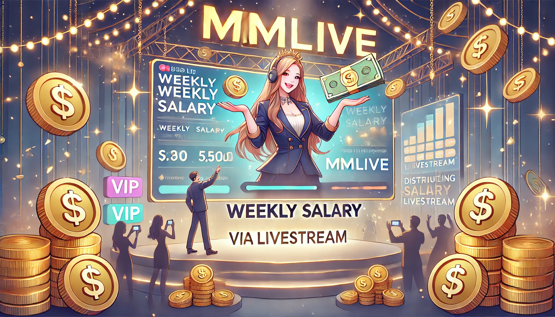 MMlive phát lương tuần cho người chơi