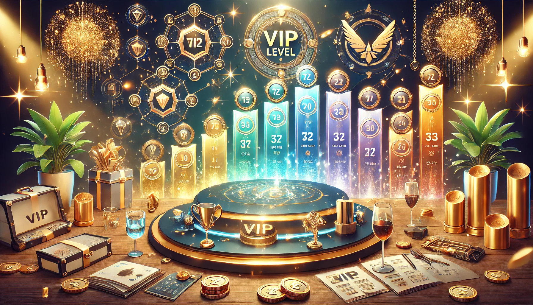 Bảng phân chia cấp độ vip tại MMlive