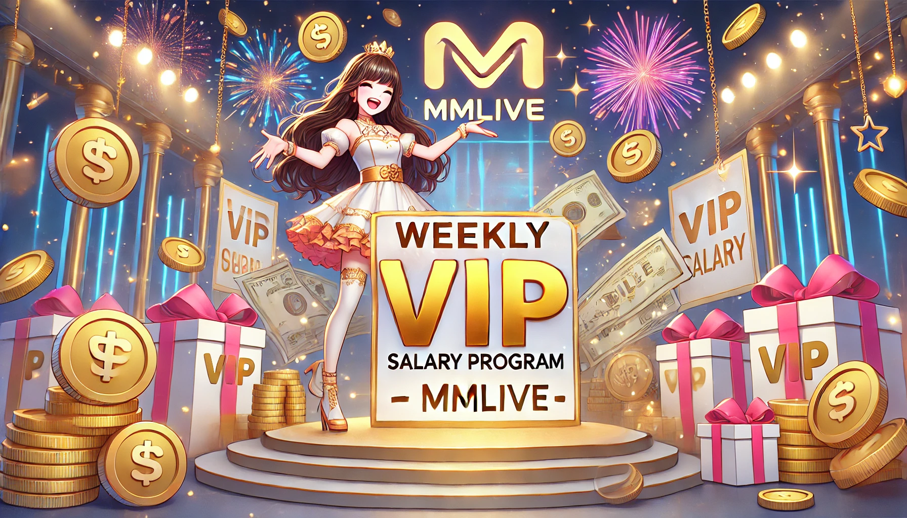 Chương trình VIP lương tuần tại MMlive