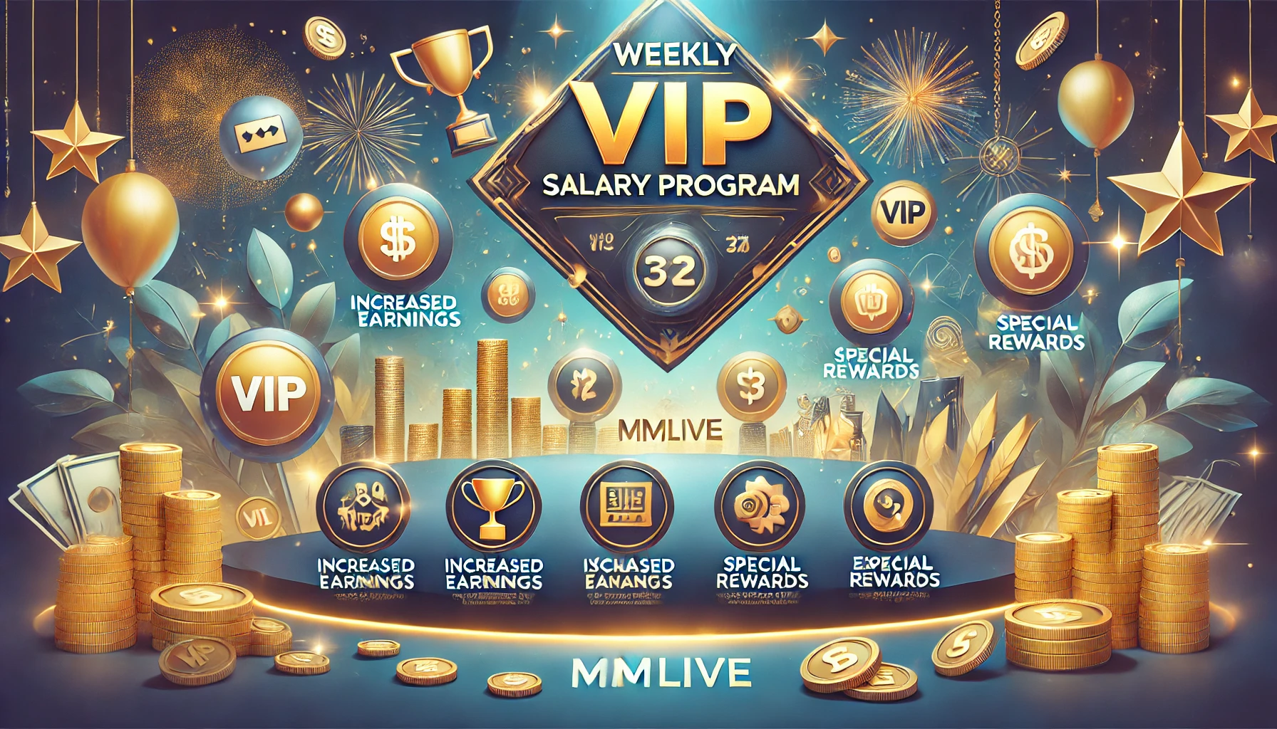 Lợi ích khi tham gia chương trình vip lương tuần tại MMlive