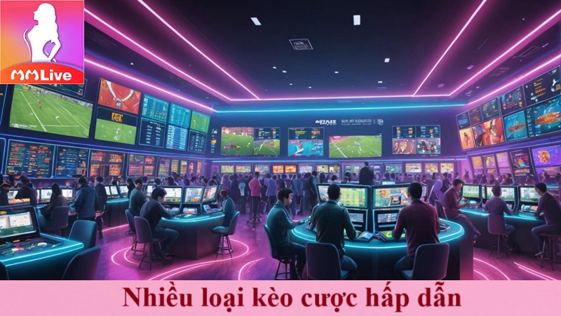 nhiều loại kèo cược hấp dẫn